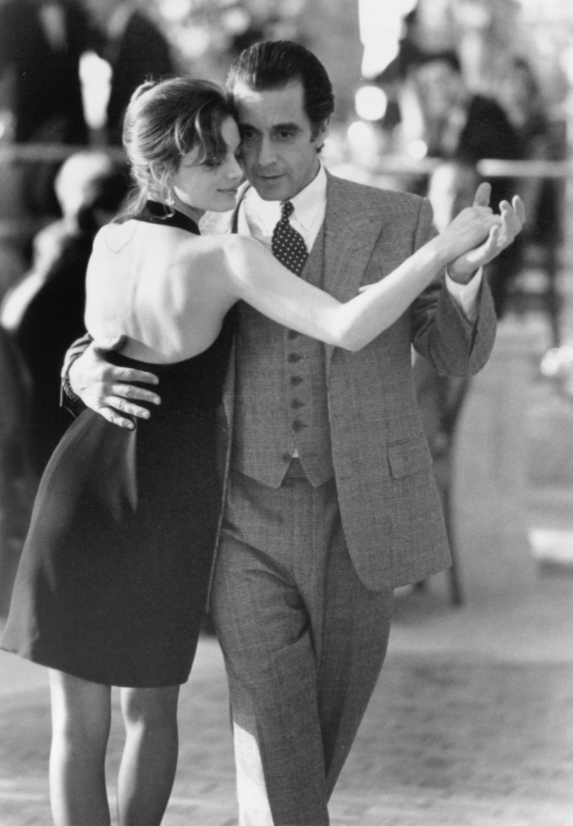 Al Pacino in the tango scene from Scent of a Woman